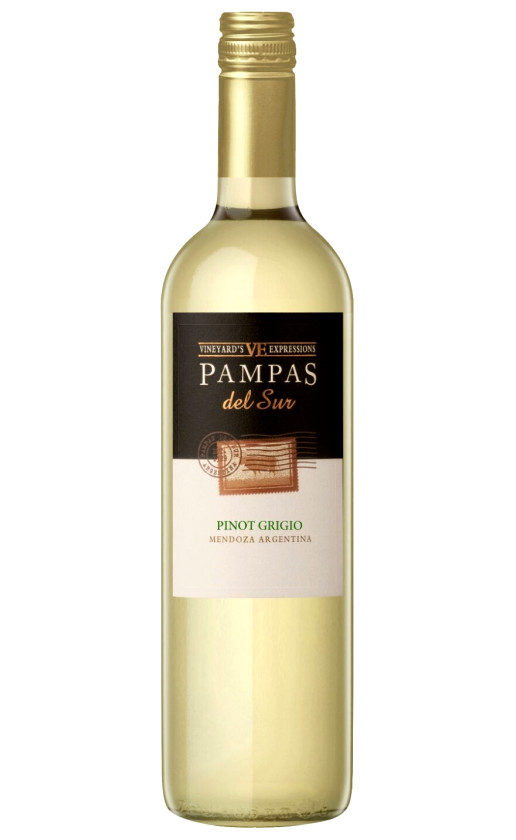 Wine Pampas Del Sur Vineyards Expressions Pinot Grigio
