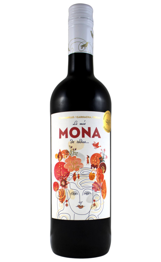 Wine Paniza La Mas Mona De Todas Tempranillo Garnacha Syrah 2019