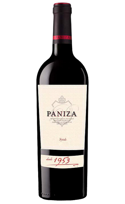 Wine Paniza Syrah Carinena