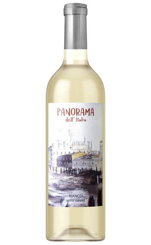 Wine Panorama Dellitalia Bianco Semi Sweet