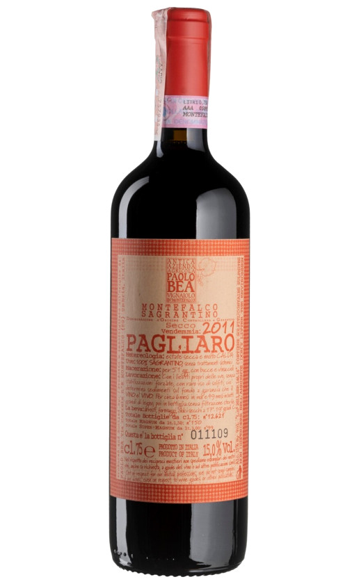 Wine Paolo Bea Pagliaro Sagrantino Di Montefalco 2011