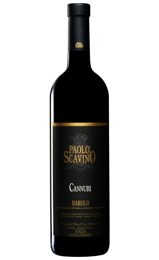 Wine Paolo Scavino Cannubi Barolo 2003