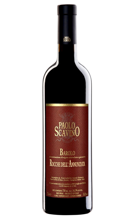 Вино Paolo Scavino Rocche dell'Annunziata Barolo 2007