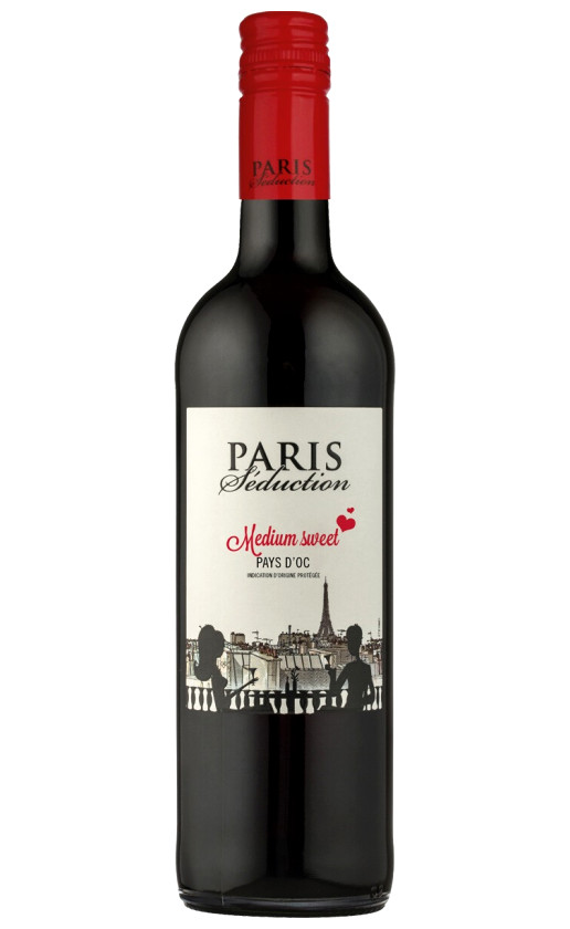 Wine Paris Seduction Medium Sweet Rouge Pays Doc