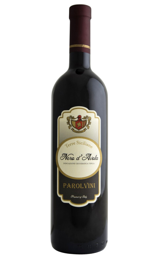 Wine Parolvini Nero Davola Sicilia 2013