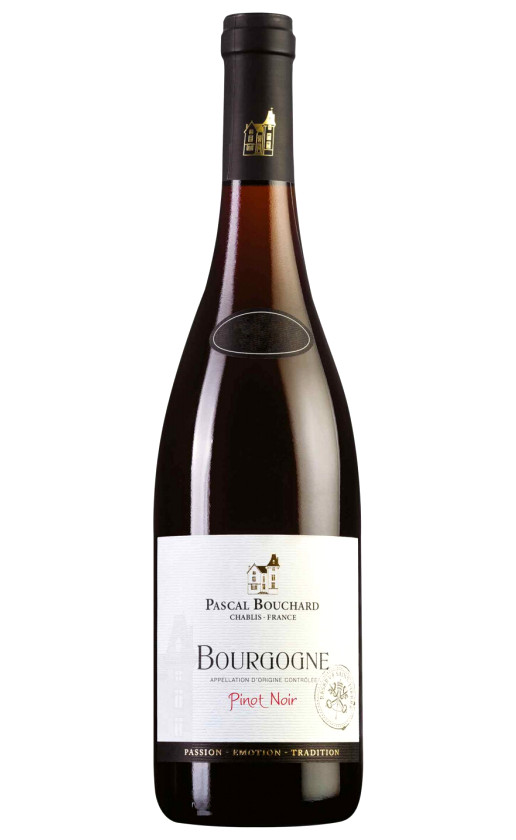 Wine Pascal Bouchard Bourgogne Pinot Noir Reserve Saint Pierre 2015