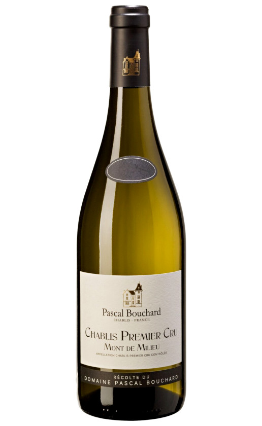 Wine Pascal Bouchard Chablis Premier Cru Mont De Milieu 2013