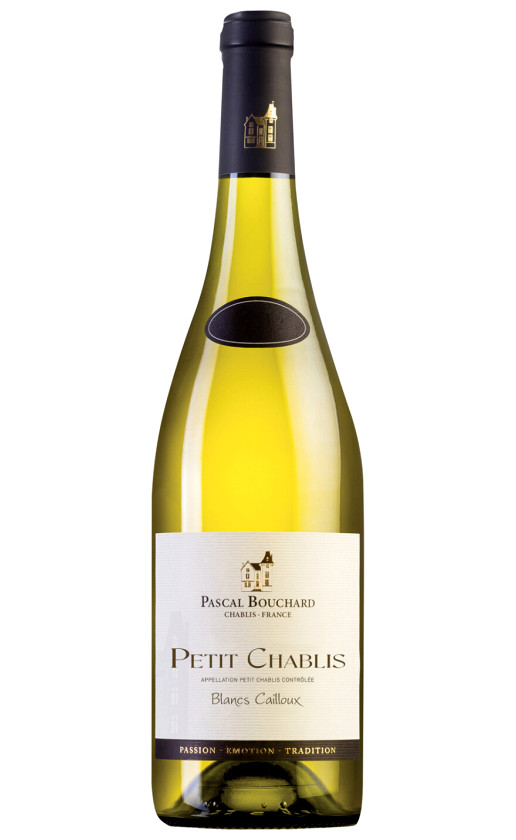 Wine Pascal Bouchard Petit Chablis Blancs Cailloux 2018