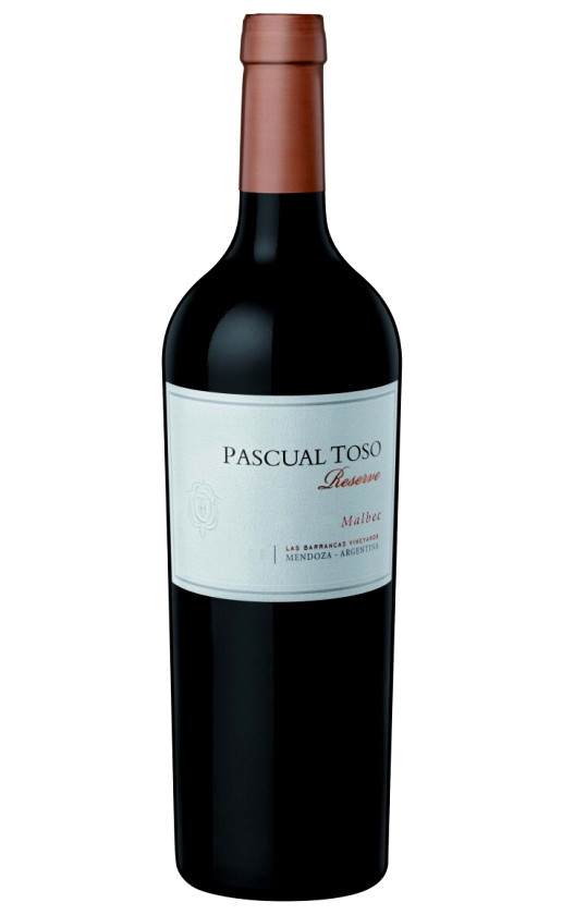 Wine Pascual Toso Reserve Malbec
