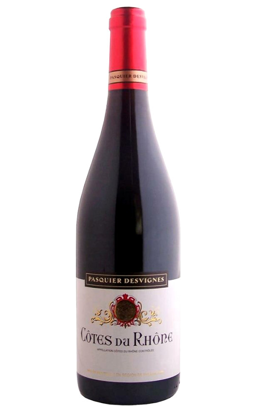 Wine Pasquier Desvignes Cotes Du Rhone Rouge