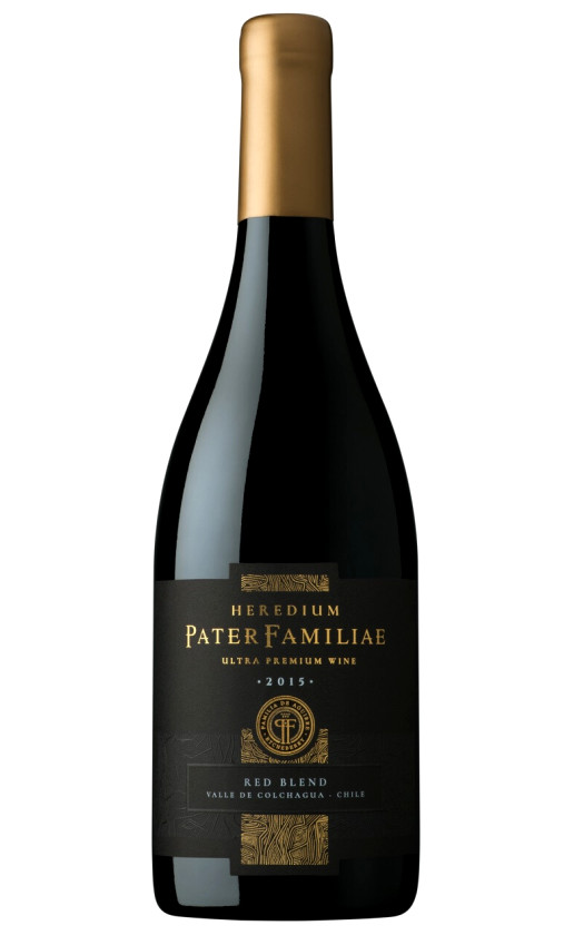 Wine Pater Familiae Heredium Valle De Colchagua 2015