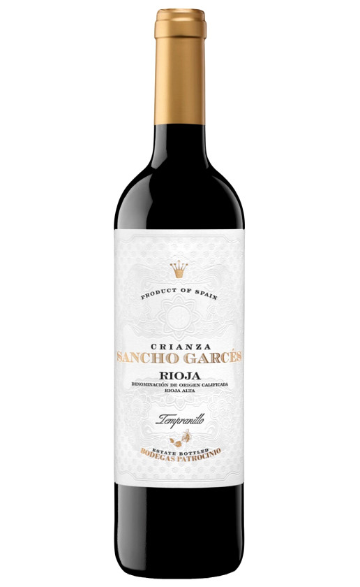 Wine Patrocinio Sancho Garces Crianza Rioja