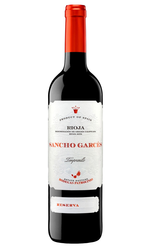 Вино Patrocinio Sancho Garces Reserva Rioja