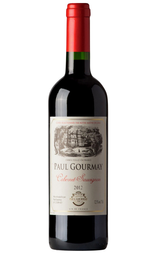 Wine Paul Gourmay Cabernet Sauvignon 2012