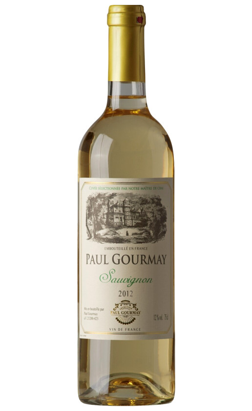 Wine Paul Gourmay Sauvignon 2012