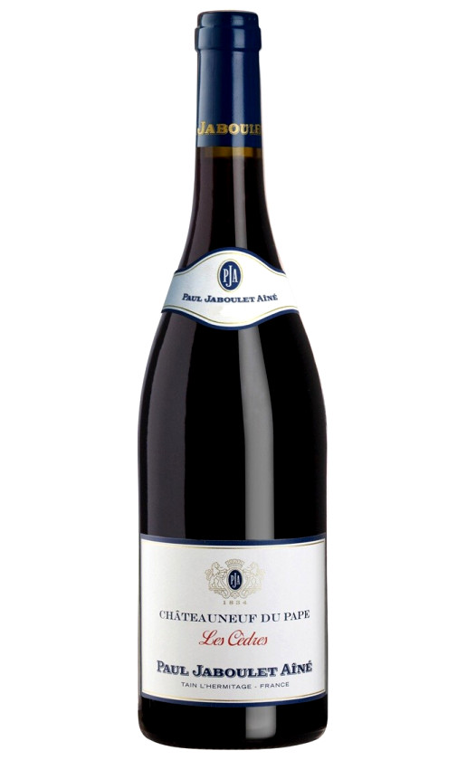 Wine Paul Jaboulet Aine Les Cedres Rouge Chateauneuf Du Pape 2016