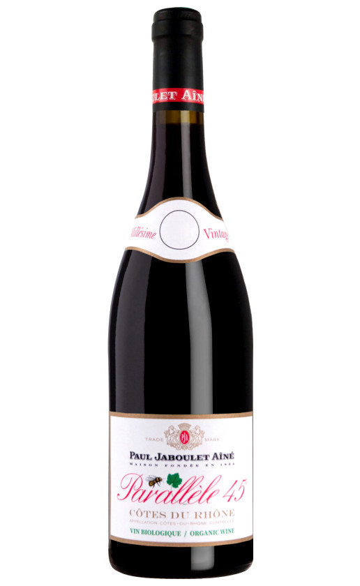 Вино Paul Jaboulet Aine Parallele 45 Rouge Cotes du Rhone 2018