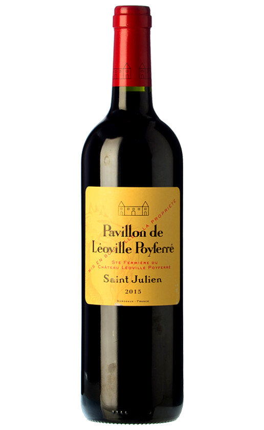 Wine Pavillon De Leoville Poyferre Saint Julien 2015