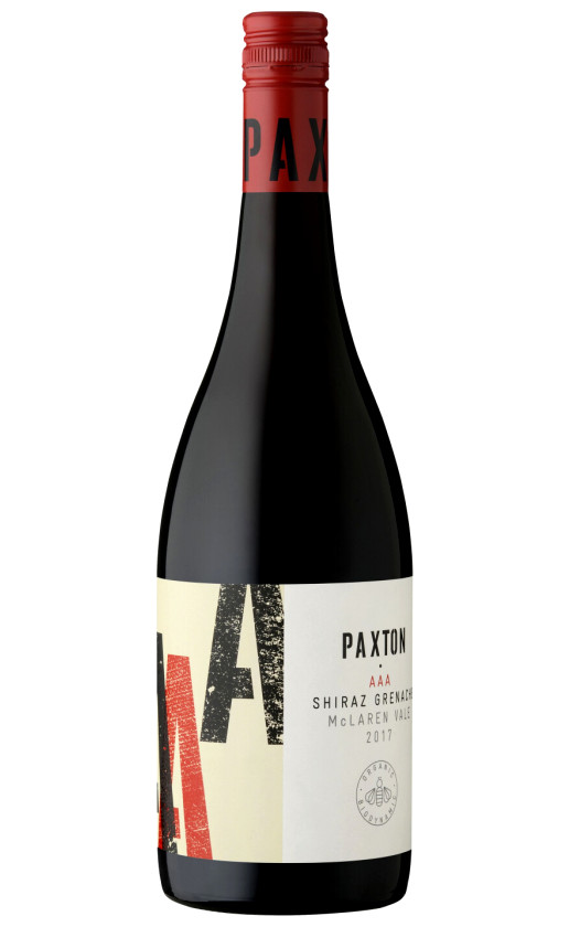 Paxton Wines AAA Shiraz Grenache 2017