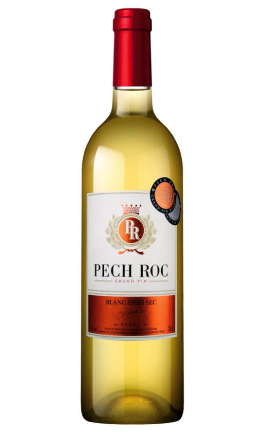 Вино Pech Roc Blanc demi sec VdP
