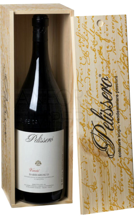 Wine Pelissero Vanotu Barbaresco 2009 Wooden Box