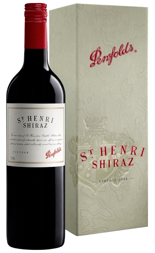 Вино Penfolds St. Henri Shiraz 2017 gift box