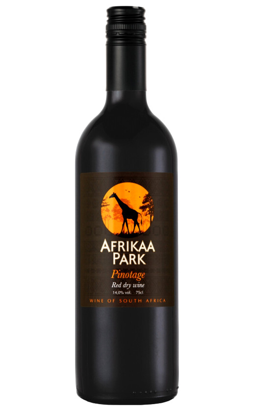 Wine Perdeberg Afrikaa Park Pinotage