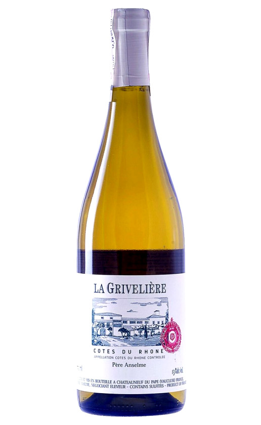 Вино Pere Anselme La Griveliere Blanc Cotes du Rhone