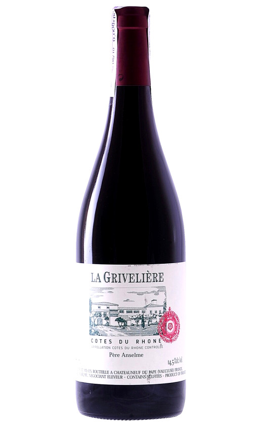 Wine Pere Anselme La Griveliere Cotes Du Rhone