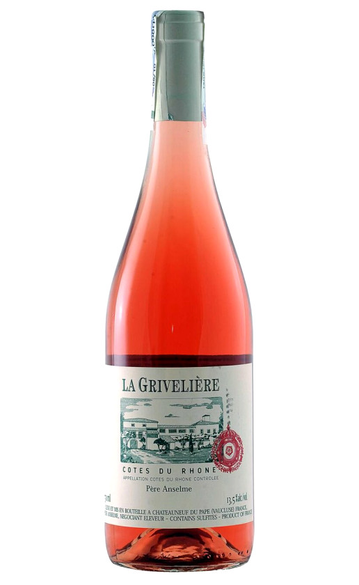 Wine Pere Anselme La Griveliere Rose Cotes Du Rhone