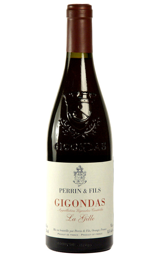 Wine Perrin Et Fils La Gille Gigondas 2008