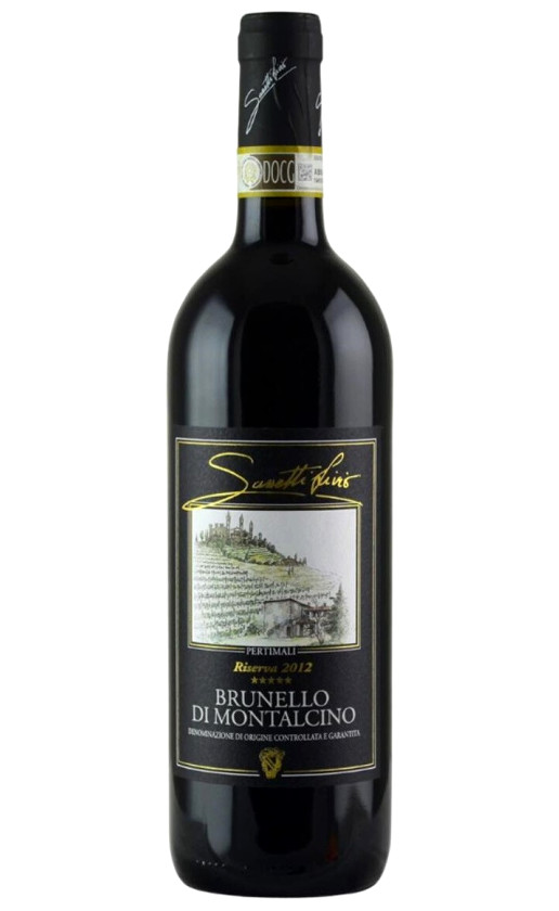 Вино Pertimali Sassetti Brunello di Montalcino Riserva 2012