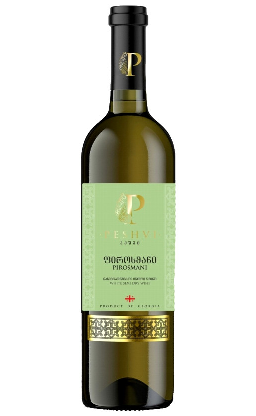 Wine Peshvi Pirosmani White 2019