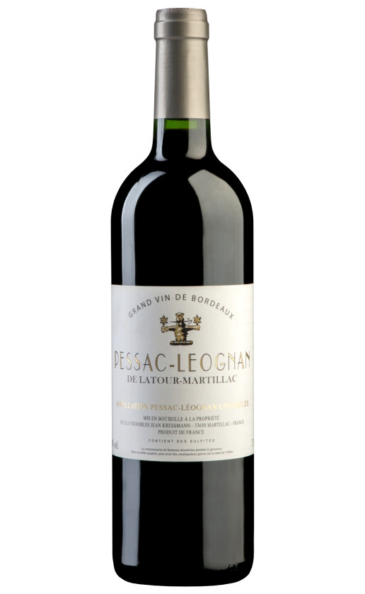 Вино Pessac-Leognan de Latour-Martillac