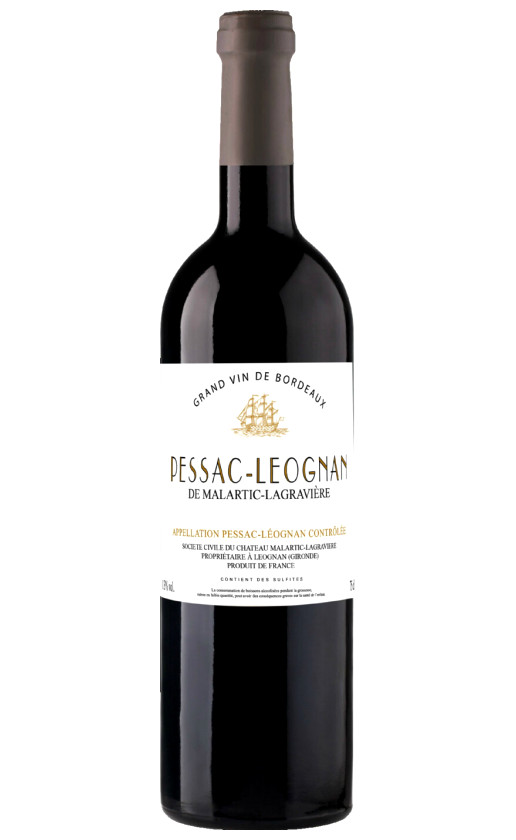 Вино Pessac-Leognan de Malartic-Lagraviere