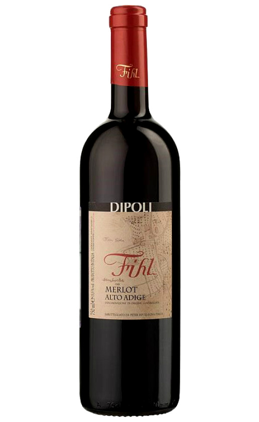 Wine Peter Dipoli Fihl Merlot Alto Adige 2018