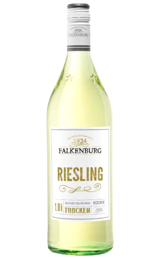 Wine Peter Mertes Falkenburg Riesling Trocken Pfalz Qba