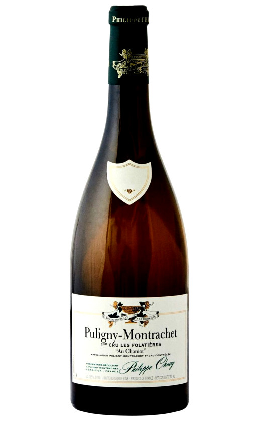 Wine Philippe Chavy Puligny Montrachet 1Er Cru Les Folatieres Au Chaniot 2018