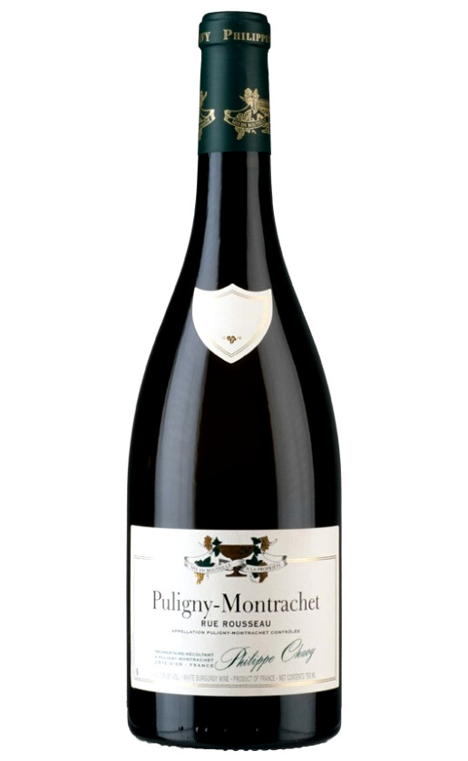 Wine Philippe Chavy Puligny Montrachet Rue Rousseau 2018