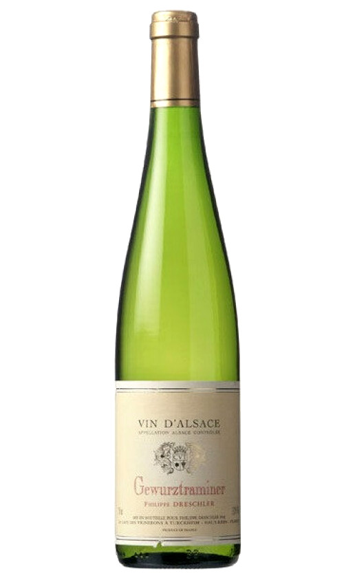 Wine Philippe Dreschler Gewurztraminer Alsace
