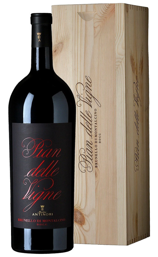 Wine Pian Delle Vigne Brunello Di Montalcino 2016 Wooden Box