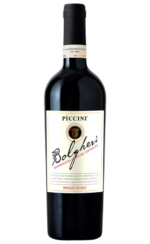 Wine Piccini Bolgheri 2019