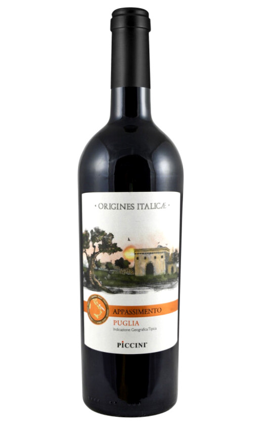 Wine Piccini Origines Italicae Negroamaro Appassimento Puglia 2019