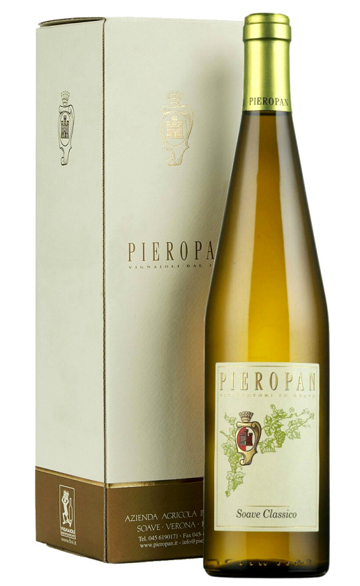 Вино Pieropan Soave Classico 2019 gift box