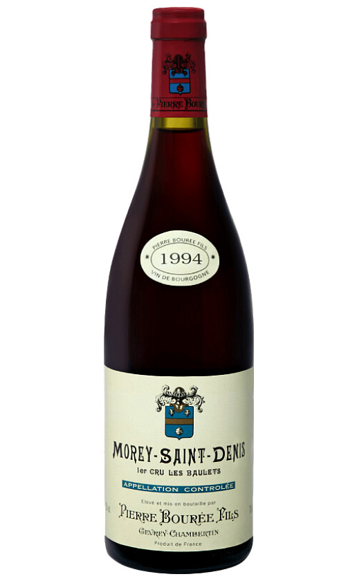 Wine Pierre Bouree Fils Morey Saint Denis 1Er Cru Les Baulets 1994