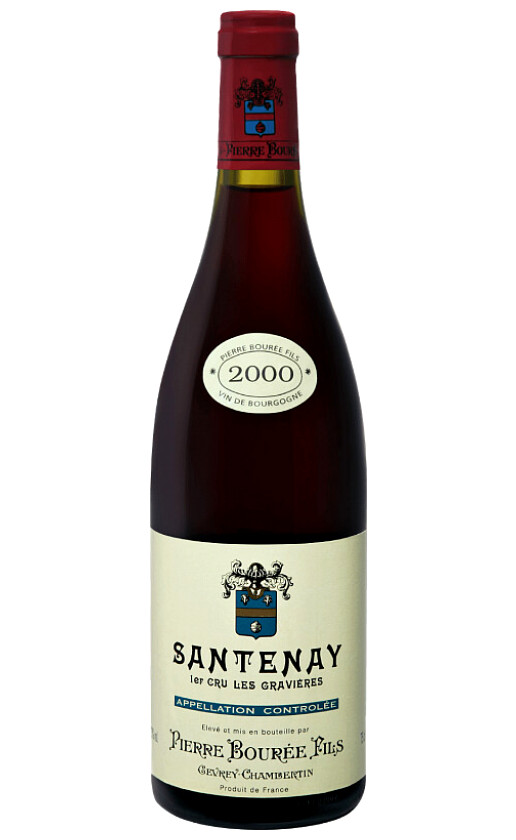 Wine Pierre Bouree Fils Santenay 1Er Cru Les Gravieres 2000