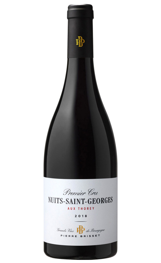 Wine Pierre Brisset Nuits Saint Georges Premier Cru Aux Thorey 2018