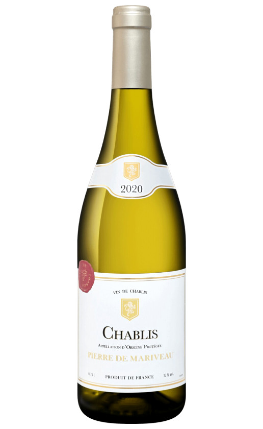 Wine Pierre De Mariveau Chablis 2020