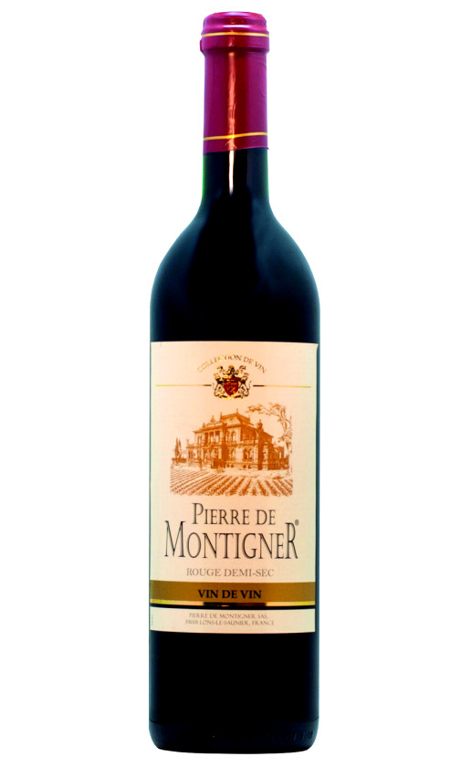 Wine Pierre De Montigner Rouge Demi Sec