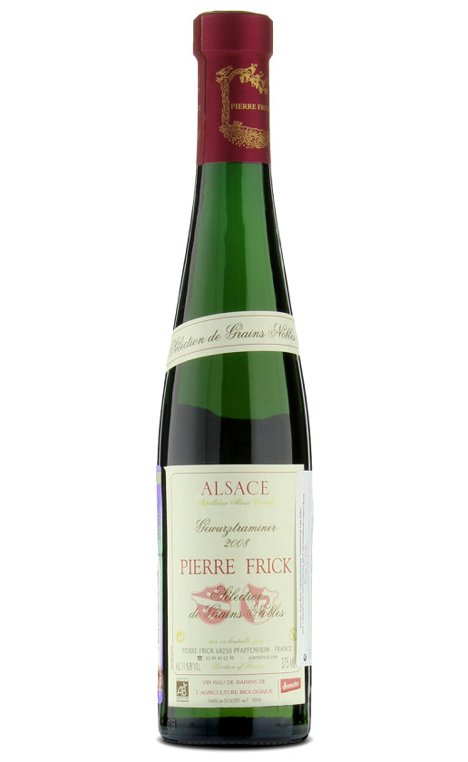 Wine Pierre Frick Gewurztraminer Selection De Grains Nobles Alsace 2008